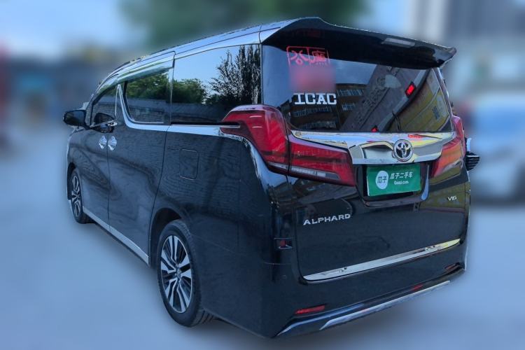 Used Toyota Alphard 2018 Revised Version 3.5L Premium Edition Rear Left 45 Deg