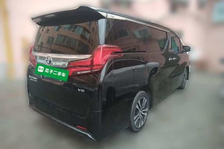 Used Toyota Alphard 2018 Revised Version 3.5L Premium Edition Rear Right 45 Deg