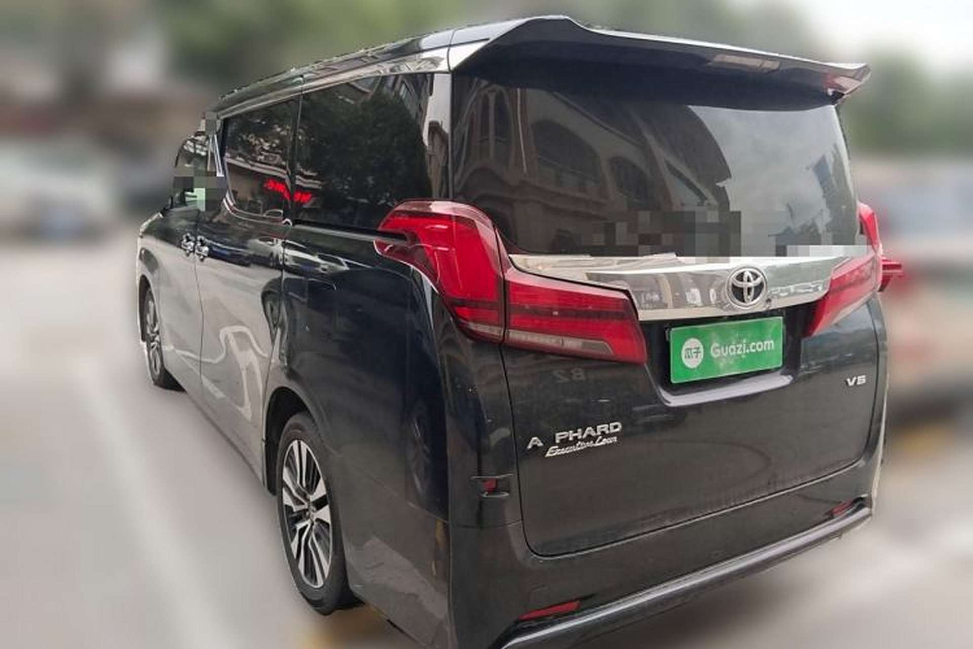 Used Toyota Alphard 2018 Revised Version 3.5L Premium Edition Rear Left 45 Deg