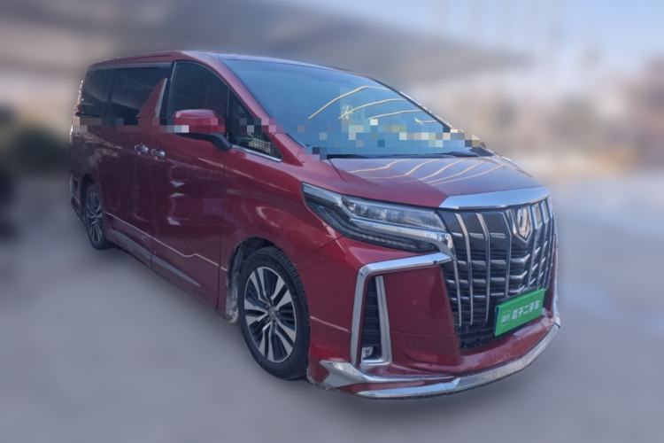 Used Toyota Alphard 2018 Revised Version 3.5L Luxury Edition Front Right 45 Deg