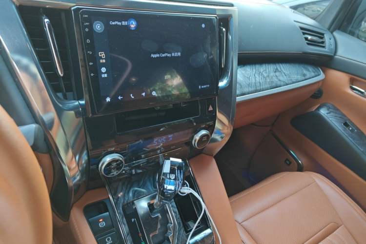 Used Toyota Alphard 2018 Revised Version 3.5L Luxury Edition Audio And AC Panel