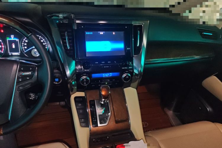 Used Toyota Alphard 2018 3.5L Prestige Edition Audio And AC Panel