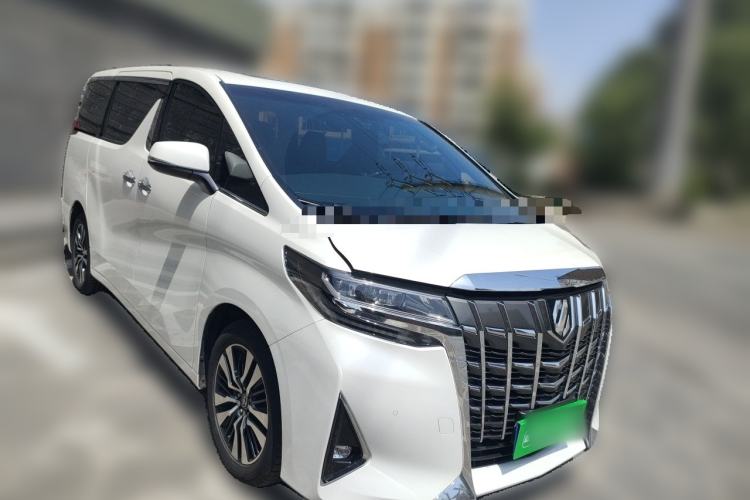Used Toyota Alphard 2018 Revised Version 3.5L Premium Edition Front Right 45 Deg