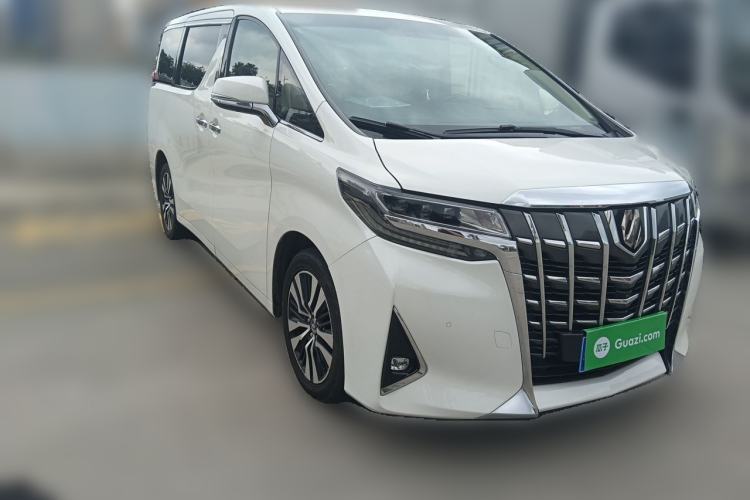 Used Toyota Alphard 2018 Revised Version 3.5L Premium Edition Front Right 45 Deg