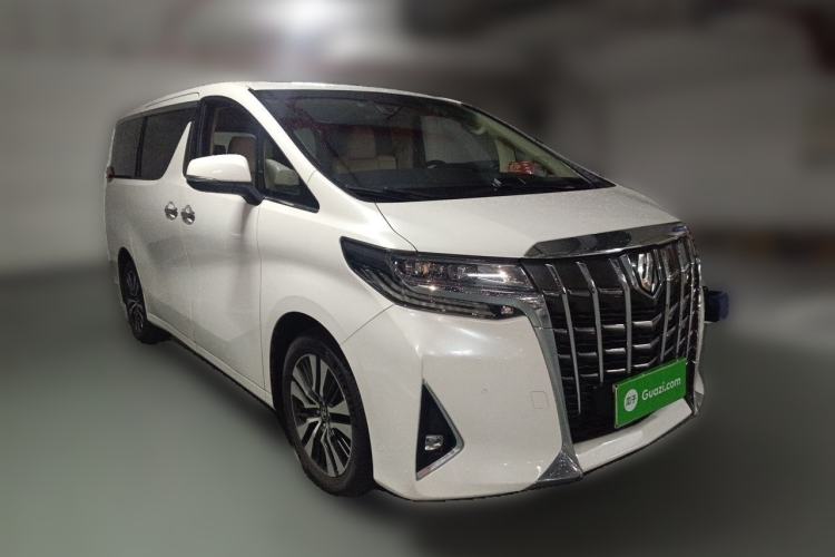 Used Toyota Alphard 2018 Revised Version 3.5L Luxury Edition Front Right 45 Deg
