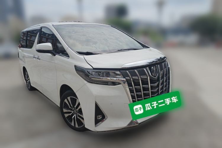 Used Toyota Alphard 2018 Revised Version 3.5L Premium Edition Front Right 45 Deg