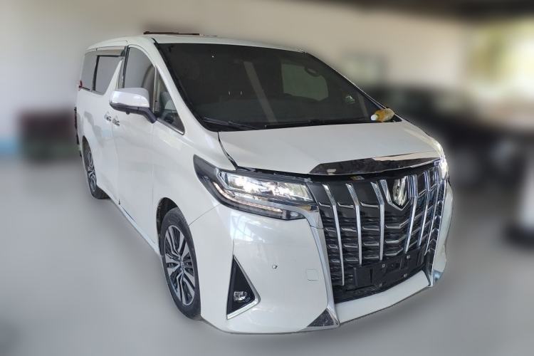 Used Toyota Alphard 2018 Revised Version 3.5L Premium Edition Front Right 45 Deg