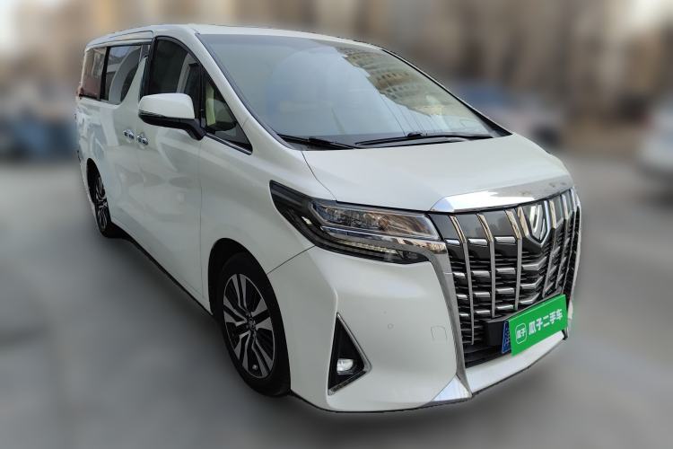 Used Toyota Alphard 2018 Revised Version 3.5L Premium Edition Front Right 45 Deg