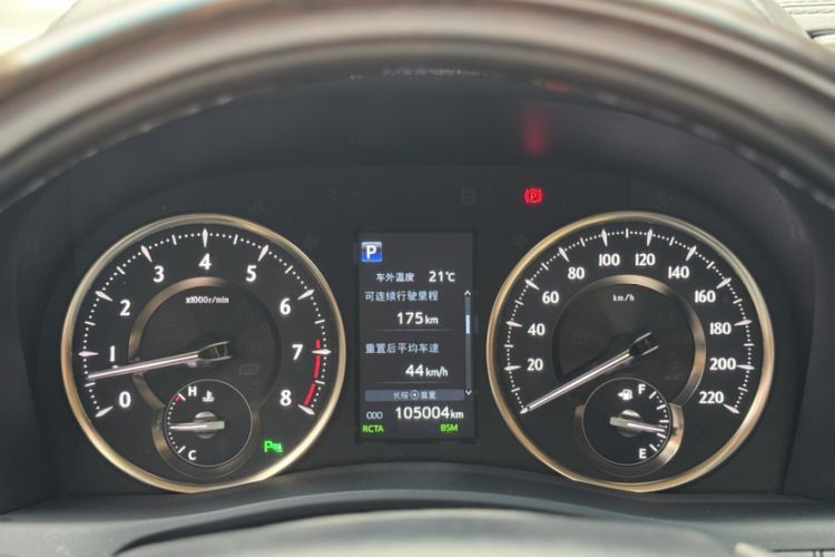 Used Toyota Alphard 2018 Revised Version 3.5L Luxury Edition Odometer Close Up