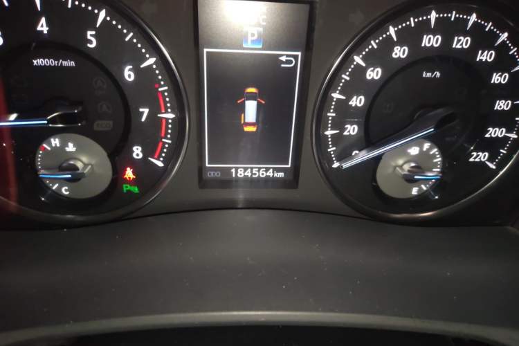 Used Toyota Alphard 2018 3.5L Prestige Edition Odometer Close Up