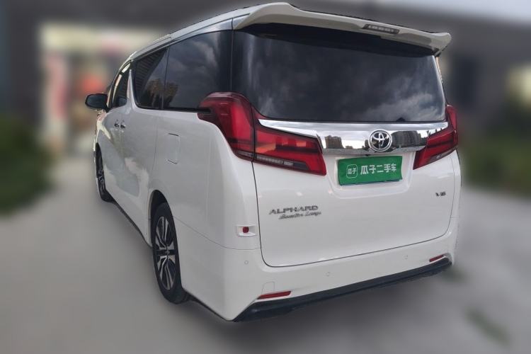 Used Toyota Alphard 2018 Revised Version 3.5L Luxury Edition Rear Left 45 Deg