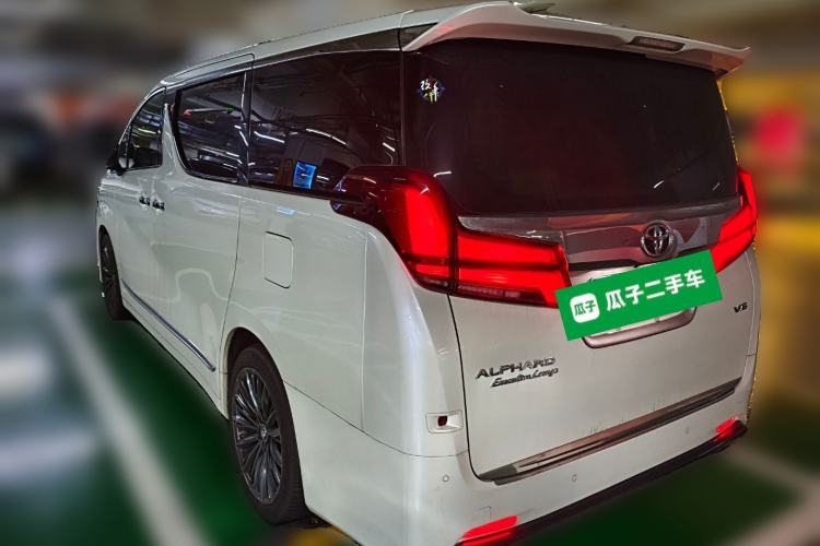 Used Toyota Alphard 2018 Revised Version 3.5L Premium Edition Rear Left 45 Deg