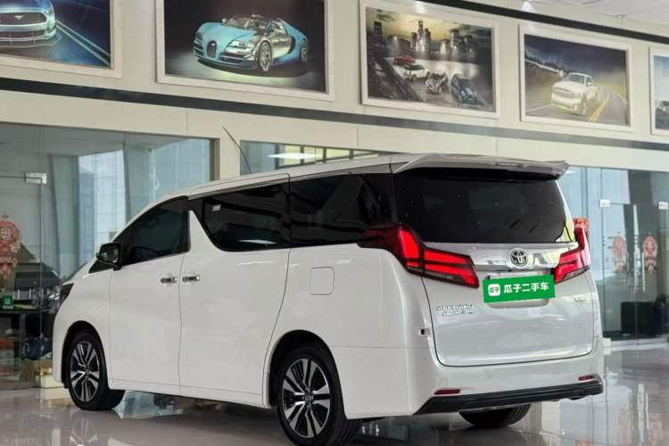 Used Toyota Alphard 2018 Revised Version 3.5L Premium Edition Rear Left 45 Deg