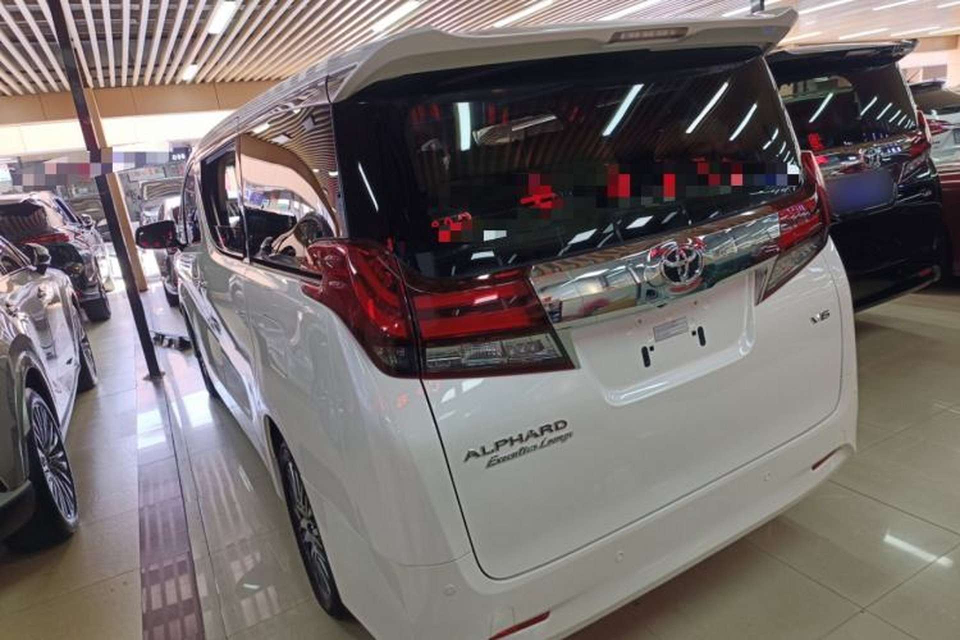 Used Toyota Alphard 2018 3.5L Prestige Edition Rear Left 45 Deg