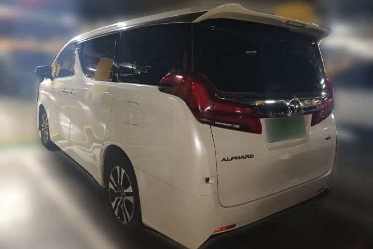 Used Toyota Alphard 2018 Revised Version 3.5L Luxury Edition Rear Left 45 Deg