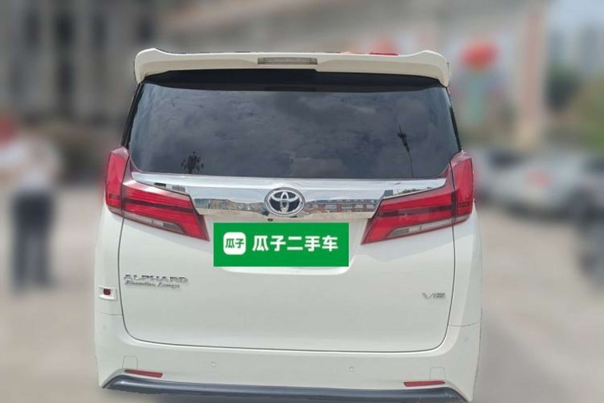 Used Toyota Alphard 2018 Revised Version 3.5L Premium Edition Rear
