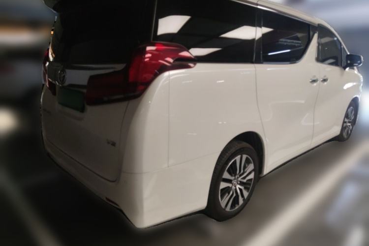 Used Toyota Alphard 2018 Revised Version 3.5L Luxury Edition Rear Right 45 Deg