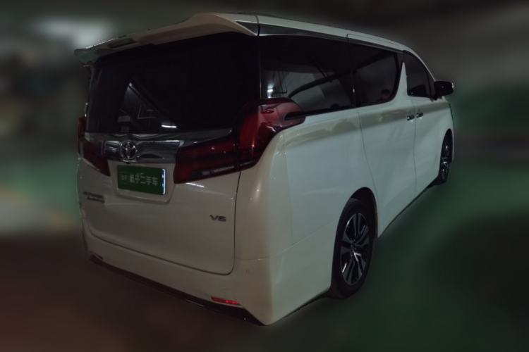 Used Toyota Alphard 2018 Revised Version 3.5L Premium Edition Rear Right 45 Deg