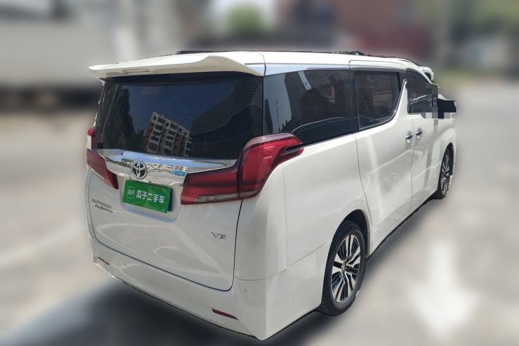 Used Toyota Alphard 2018 Revised Version 3.5L Premium Edition Rear Right 45 Deg