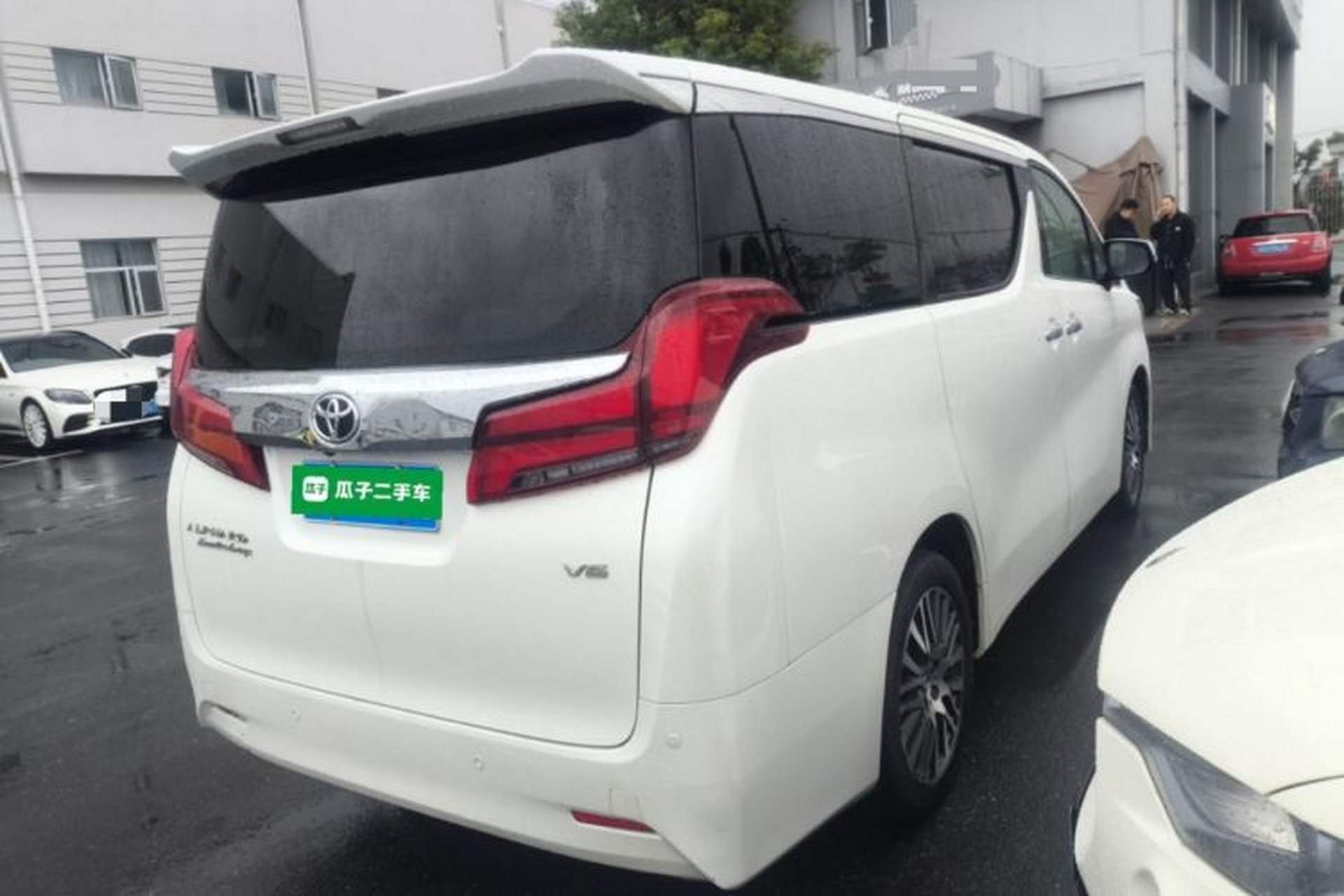 Used Toyota Alphard 2018 3.5L Prestige Edition Rear Right 45 Deg