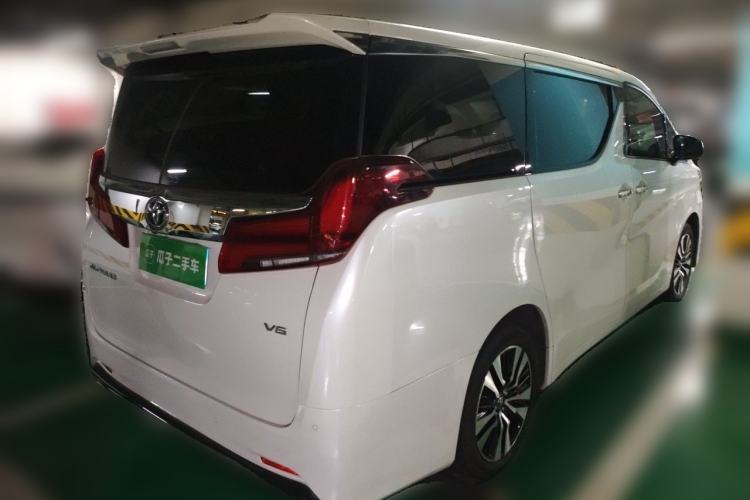 Used Toyota Alphard 2018 Revised Version 3.5L Luxury Edition Rear Right 45 Deg