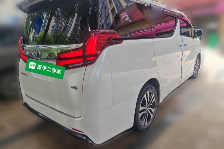 Used Toyota Alphard 2018 Revised Version 3.5L Luxury Edition Rear Right 45 Deg