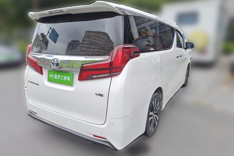 Used Toyota Alphard 2018 Revised Version 3.5L Luxury Edition Rear Right 45 Deg
