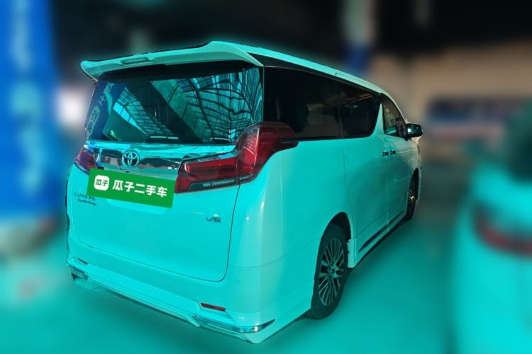 Used Toyota Alphard 2018 3.5L Prestige Edition Rear Right 45 Deg