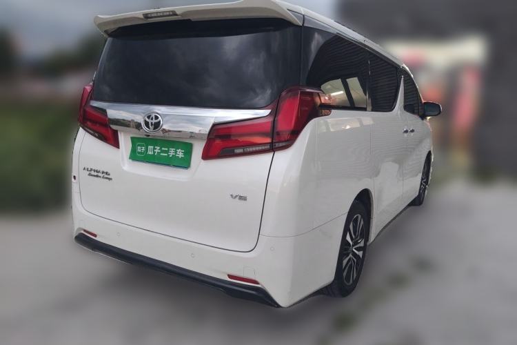Used Toyota Alphard 2018 Revised Version 3.5L Luxury Edition Rear Right 45 Deg