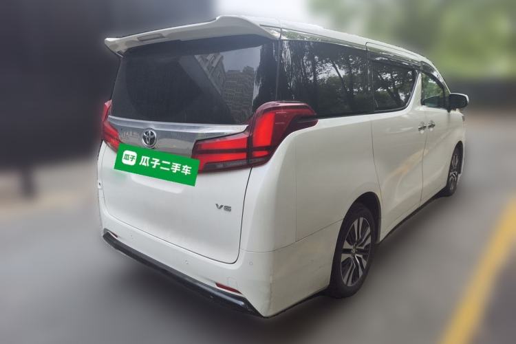 Used Toyota Alphard 2018 Revised Version 3.5L Luxury Edition Rear Right 45 Deg