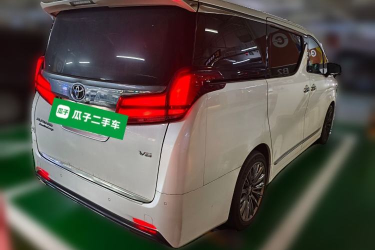 Used Toyota Alphard 2018 Revised Version 3.5L Premium Edition Rear Right 45 Deg