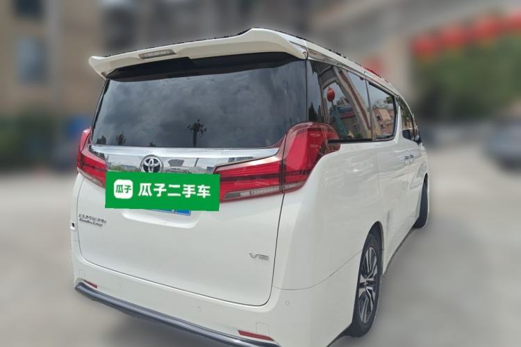 Used Toyota Alphard 2018 Revised Version 3.5L Premium Edition Rear Right 45 Deg
