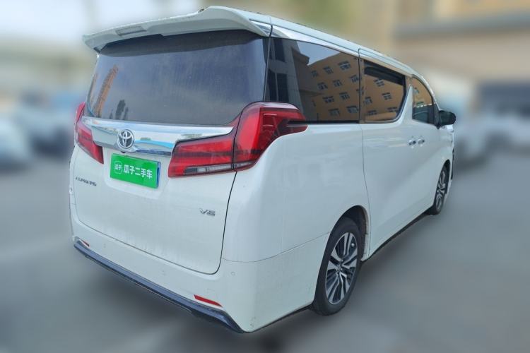 Used Toyota Alphard 2018 Revised Version 3.5L Premium Edition Rear Right 45 Deg