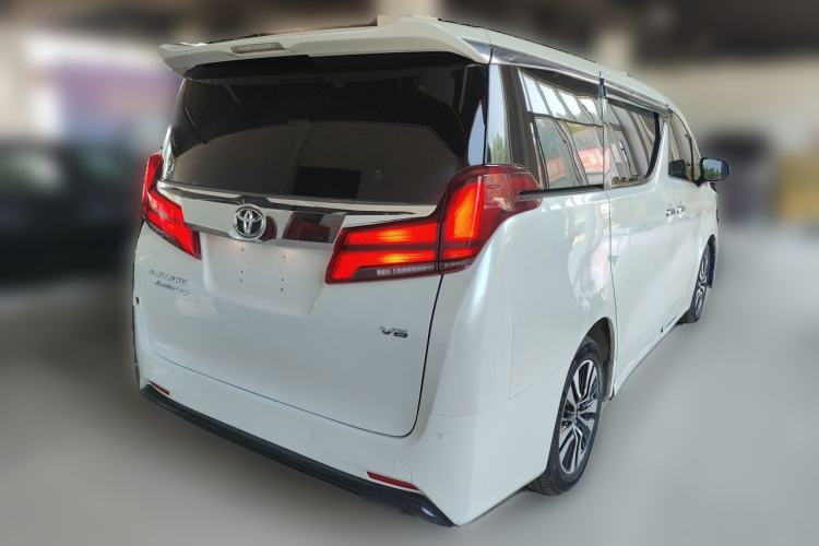Used Toyota Alphard 2018 Revised Version 3.5L Premium Edition Rear Right 45 Deg