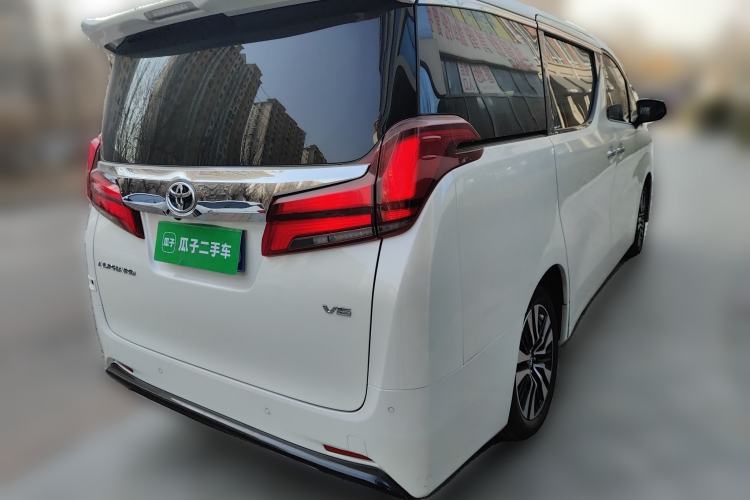 Used Toyota Alphard 2018 Revised Version 3.5L Premium Edition Rear Right 45 Deg