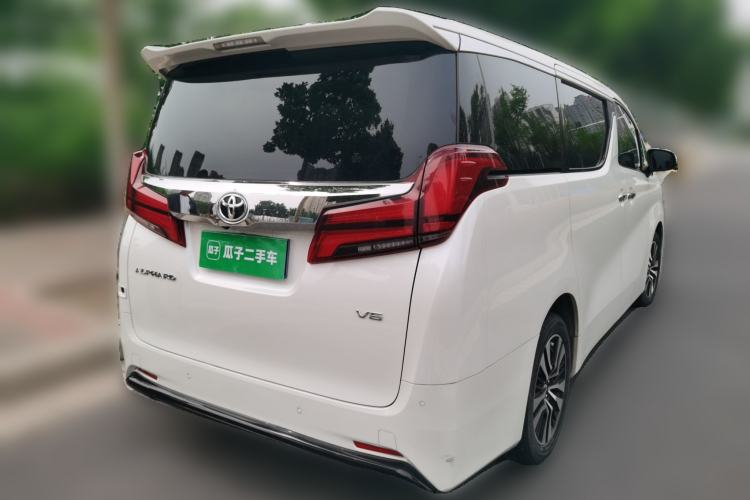 Used Toyota Alphard 2018 Revised Version 3.5L Luxury Edition Rear Right 45 Deg