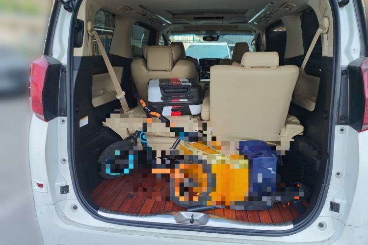 Used Toyota Alphard 2018 Revised Version 3.5L Premium Edition Trunk