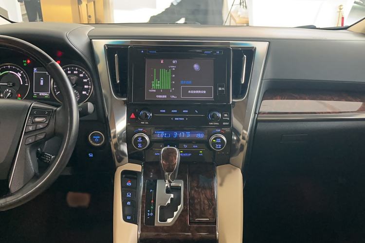 Used Toyota Alphard 2019 Dual-Engine 2.5L Luxury Edition Audio And AC Panel