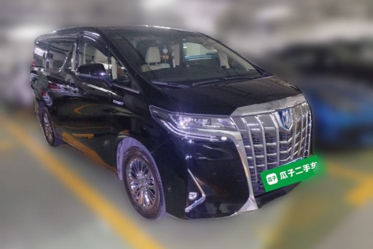 Used Toyota Alphard 2019 Dual-Engine 2.5L Luxury Edition Front Right 45 Deg