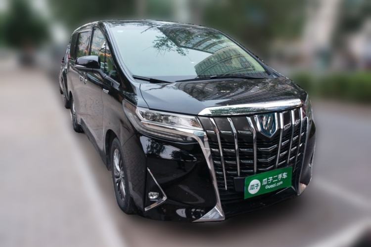 Used Toyota Alphard 2019 Dual-Engine 2.5L Luxury Edition Front Right 45 Deg