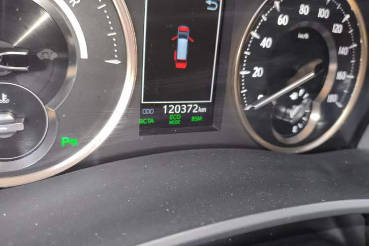 Used Toyota Alphard 2019 Dual-Engine 2.5L Prestige Edition Odometer Close Up