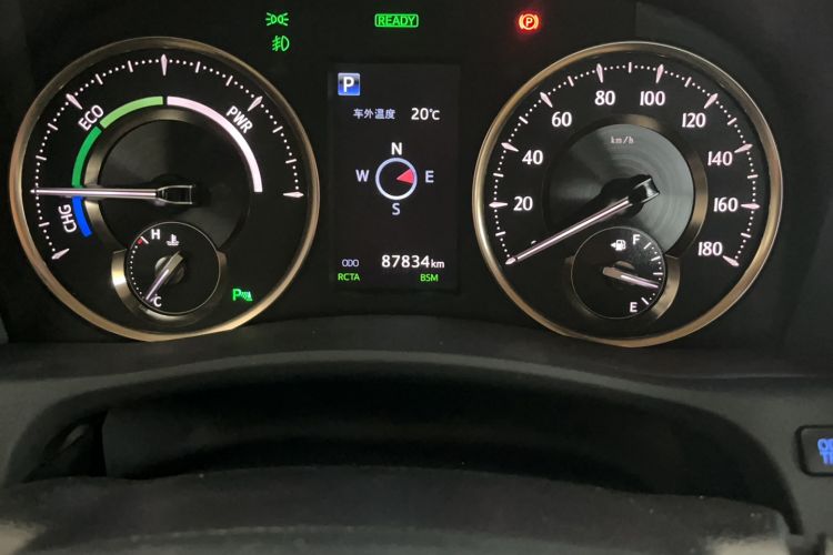 Used Toyota Alphard 2019 Dual-Engine 2.5L Luxury Edition Odometer Close Up
