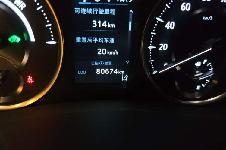Used Toyota Alphard 2019 Dual-Engine 2.5L Prestige Edition Odometer Close Up