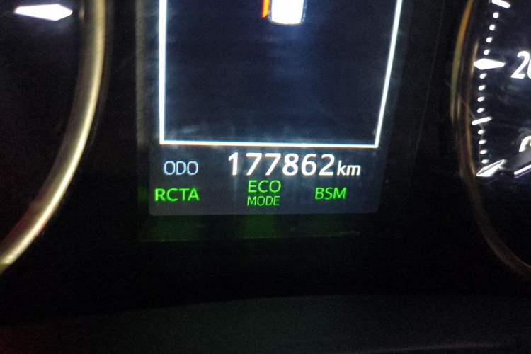 Used Toyota Alphard 2019 Dual-Engine 2.5L Prestige Edition Odometer Close Up