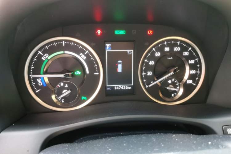 Used Toyota Alphard 2019 Dual-Engine 2.5L Luxury Edition Odometer Close Up
