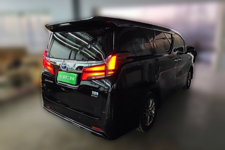Used Toyota Alphard 2019 Dual-Engine 2.5L Luxury Edition Rear Right 45 Deg