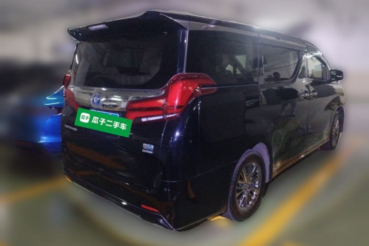 Used Toyota Alphard 2019 Dual-Engine 2.5L Luxury Edition Rear Right 45 Deg