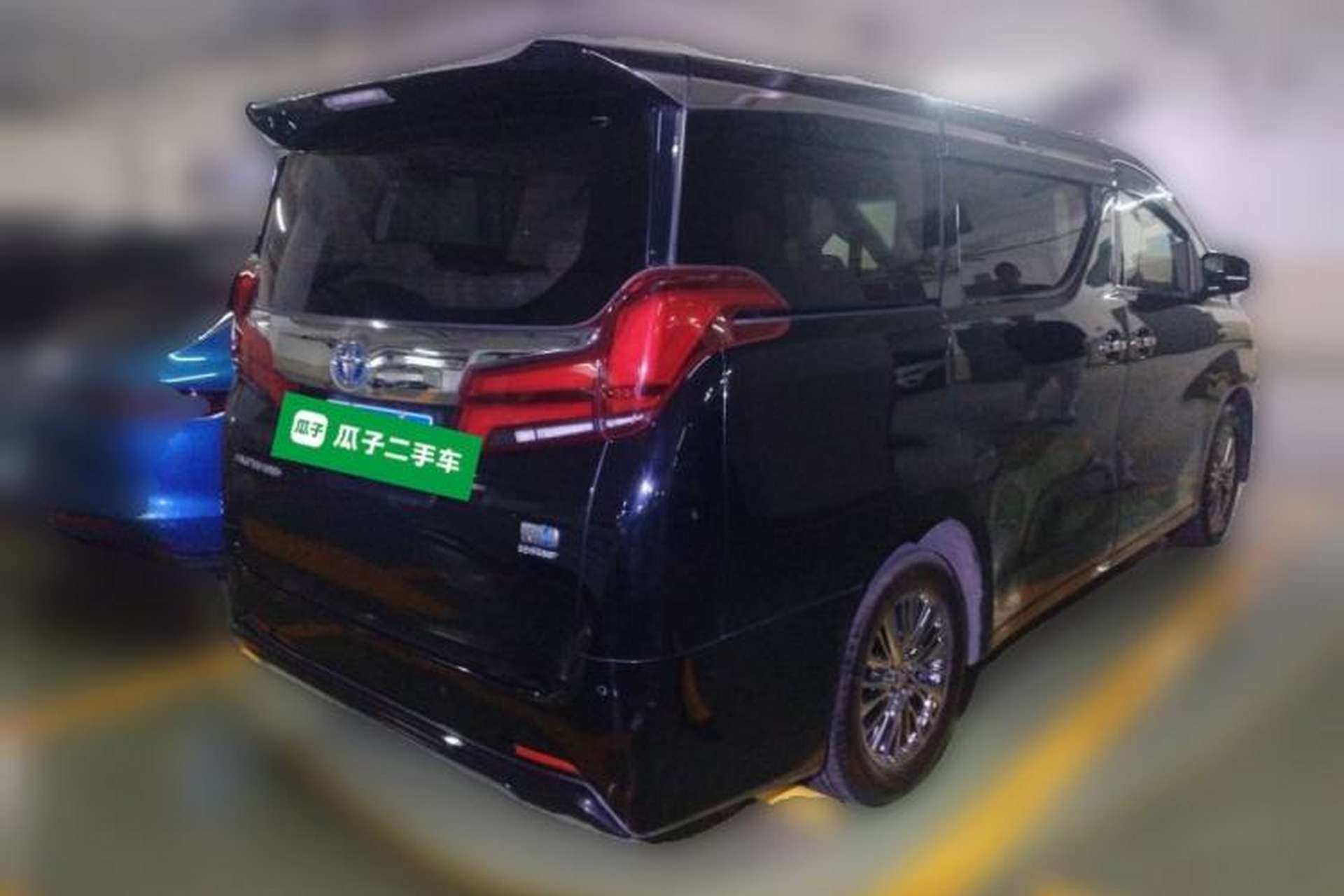 Used Toyota Alphard 2019 Dual-Engine 2.5L Luxury Edition Rear Right 45 Deg