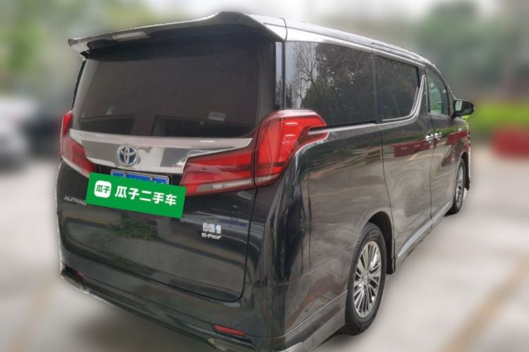 Used Toyota Alphard 2019 Dual-Engine 2.5L Luxury Edition Rear Right 45 Deg