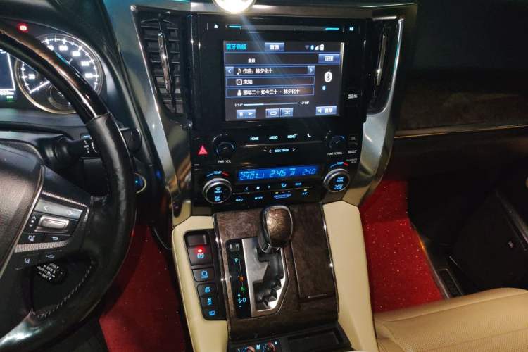 Used Toyota Alphard 2019 Dual-Engine 2.5L Prestige Edition Audio And AC Panel